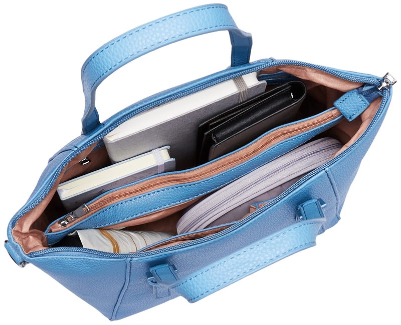 Caprese Opium Women's Satchel Medium Blue - Image 2