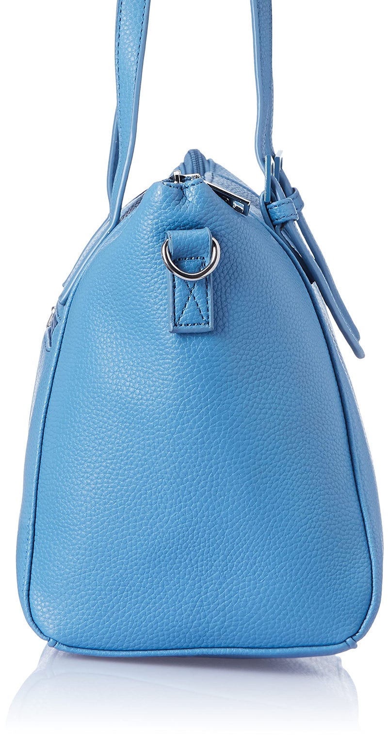Caprese Opium Women's Satchel Medium Blue - Image 4