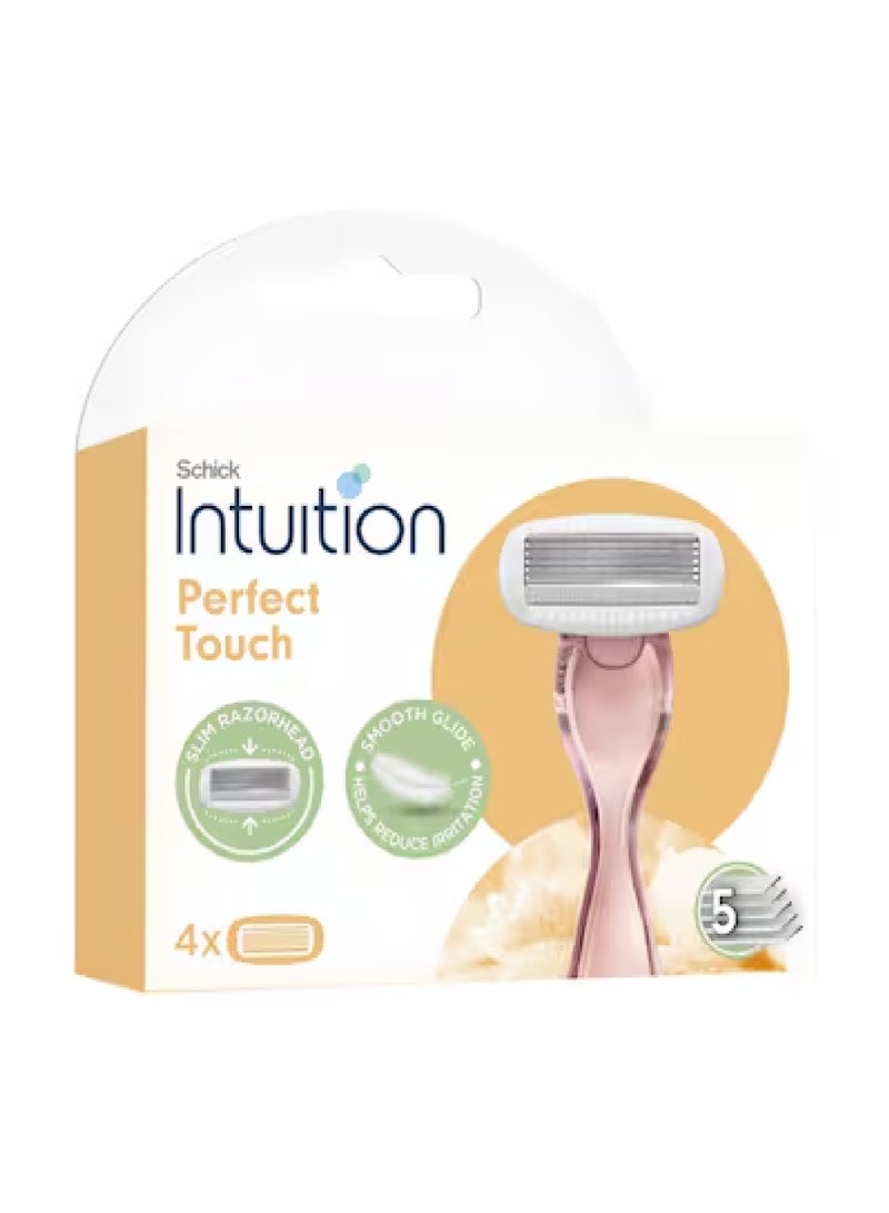 schick شيفك إنتويشن بيرفكت تاتش ريفيل بليد 5