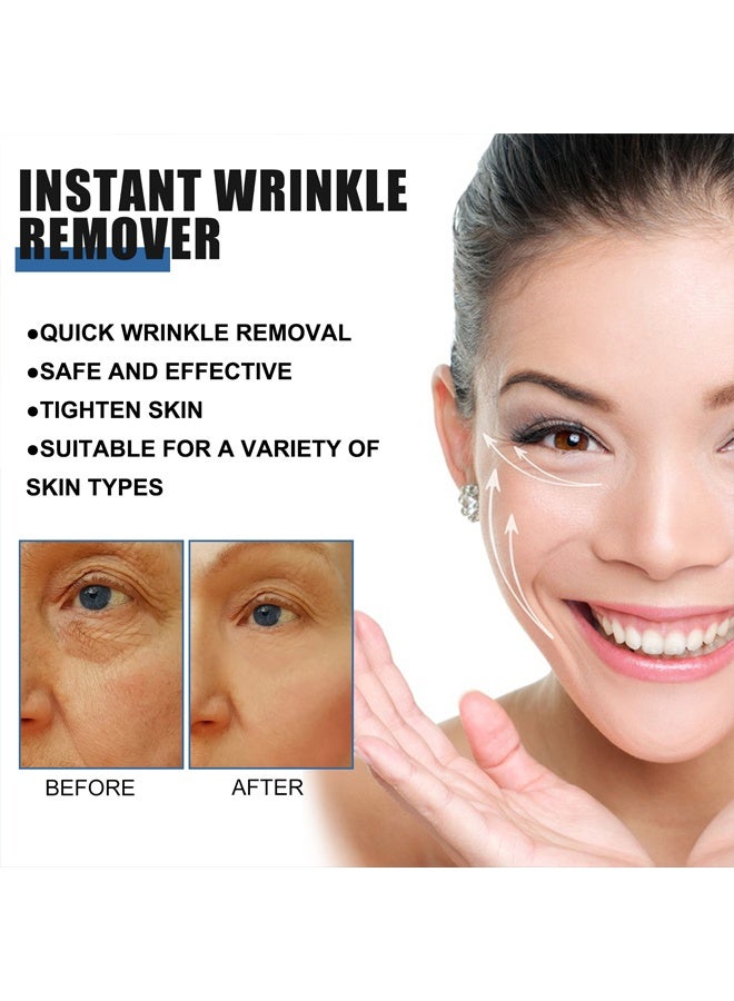 AuQuest 5 Seconds Instant Wrinkle Remover, Removes Wrinkles And Puffiness Of Eyes With Hydration Twenty One Peptide Anti Wrinkle Eye Cream Hydrating Eye Cream For Anti Aging Reduce Wrinkles 20g - Image 2