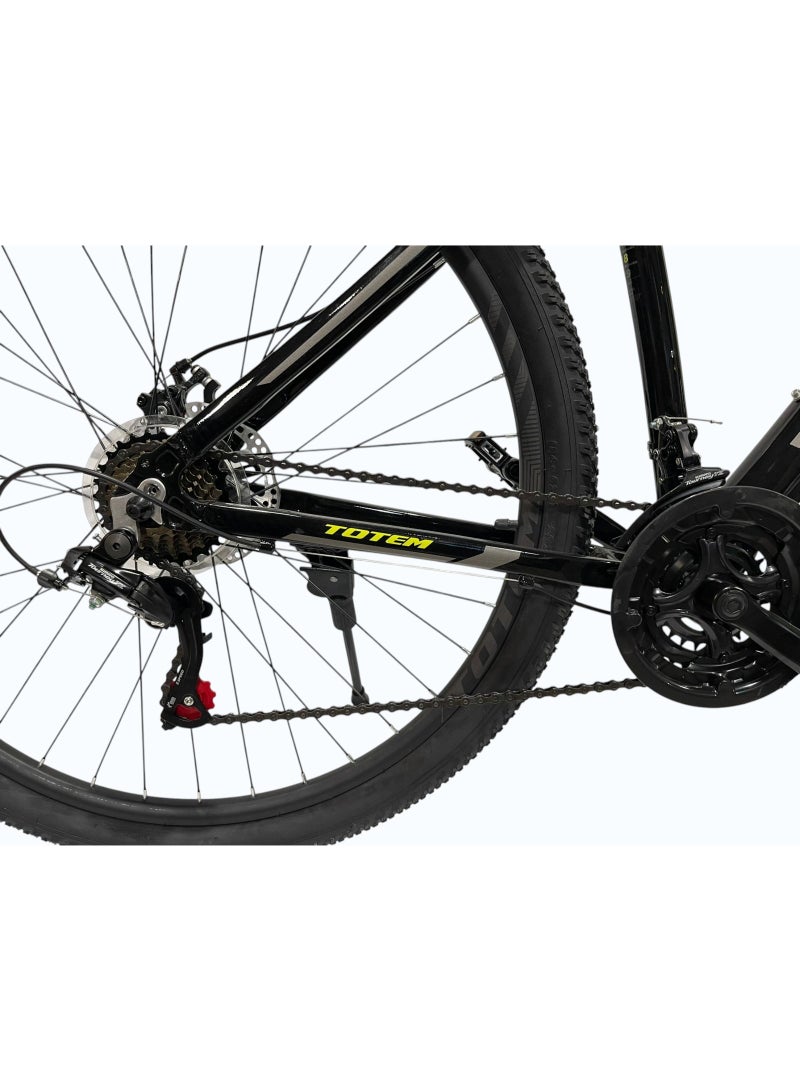 Totem Fitness 29” Mountain Bike – Aluminum Frame, Shimano 21-Speed, Front Suspension - Image 2