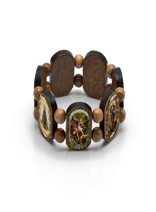 Intercession™ Stretch Bracelet - Made in Brazil (Walnut - 7 in) - Image 1