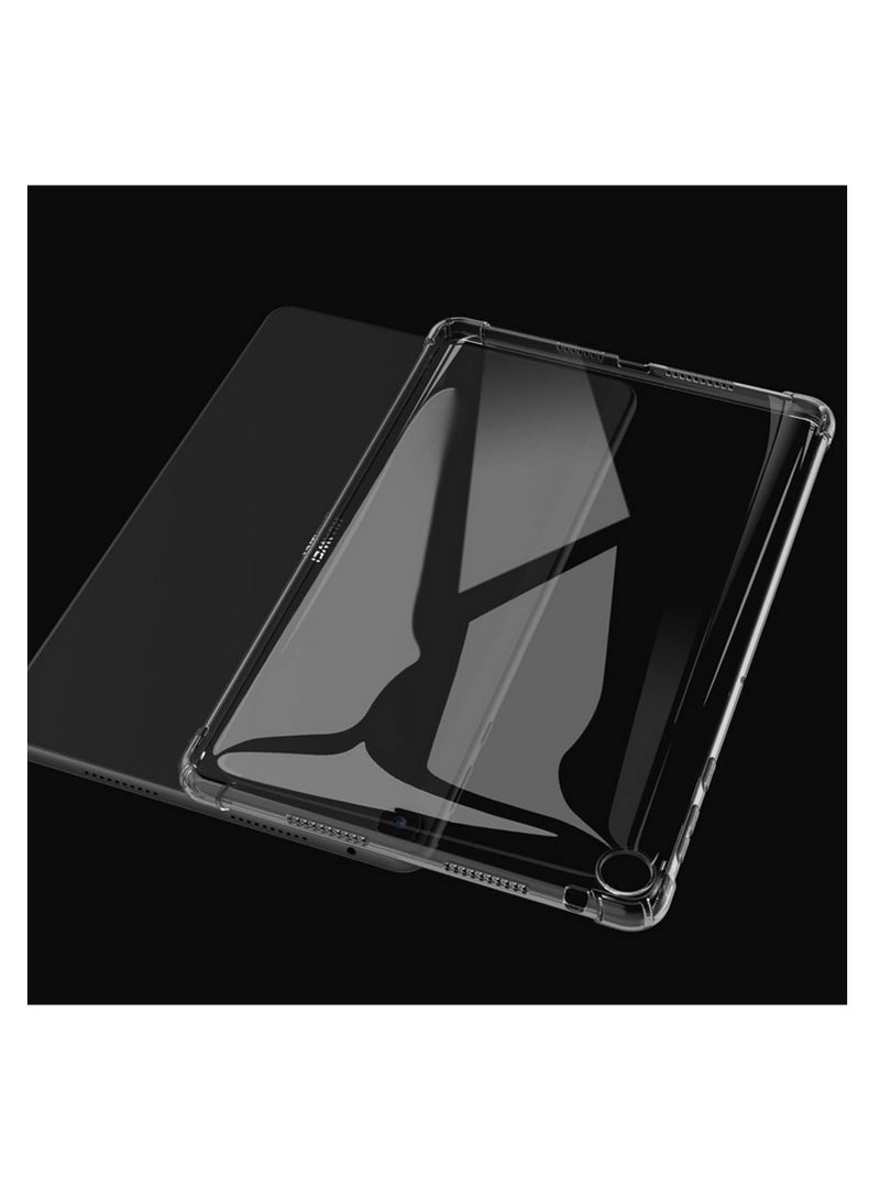 Transparent Case Compatible with Huawei MatePad SE 10.4 inch 2022/2023 Tablet, Ultra Thin Silicone Air-Corners Shockproof Back Shell HD Transparent TPU Protective Cover - Clear  - Image 4
