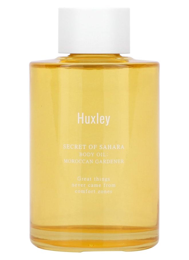 Huxley Secret of Sahara Body Oil Moroccan Gardener 3.38 fl oz (100 ml) 