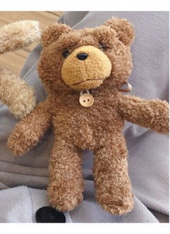 Airpods 4 Headphone Protective Case Cartoon Plush Doll For Apple1/2/3 Gen Pro Wireless Bluetooth Soft-Color:Plush Soft Shell-brown Teddy Bear-Model:Airpods 4 (protective Case)