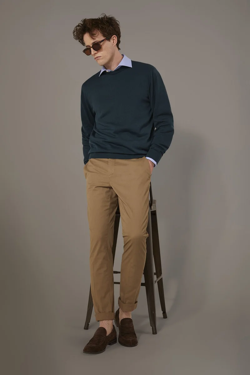 Classic chino trousers - Taupe