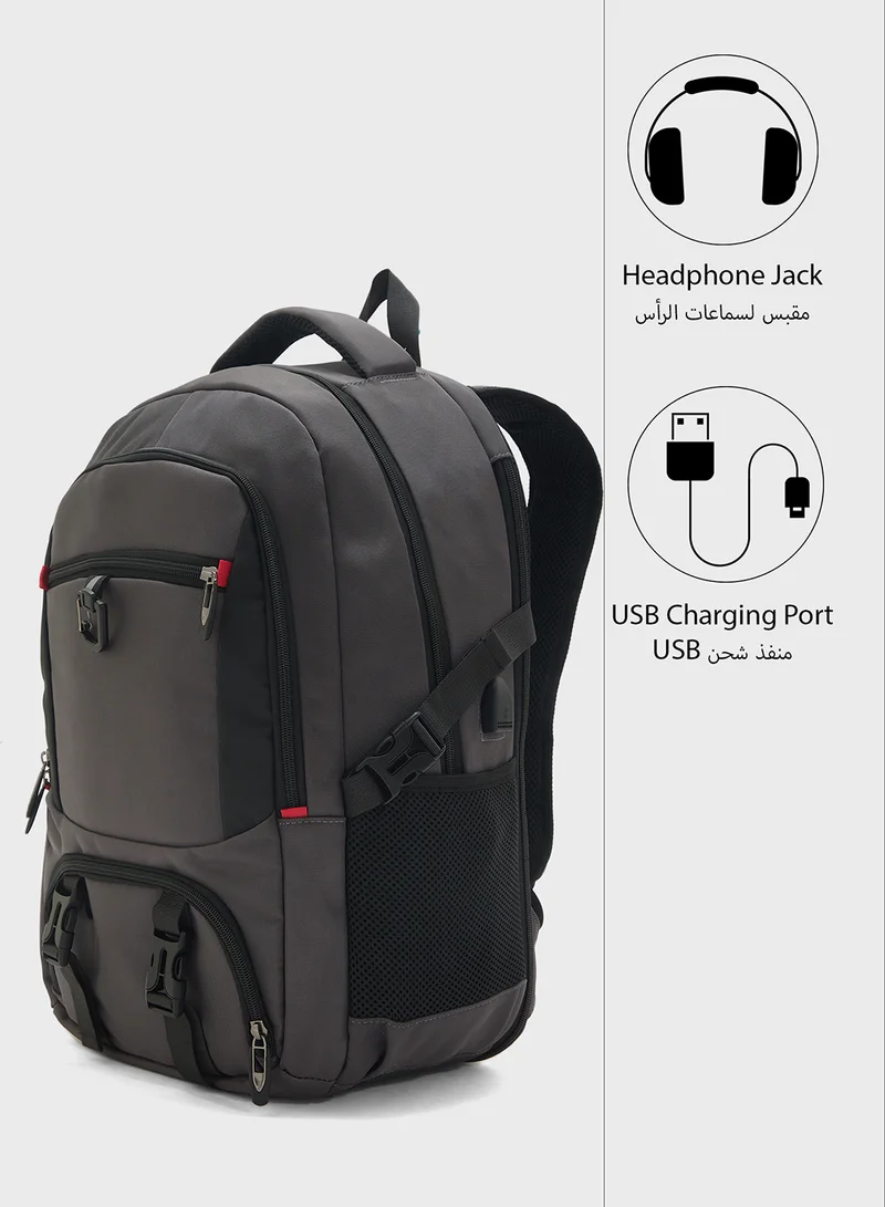Seventy Five Padded Spacious Backpack With Laptop Compartment