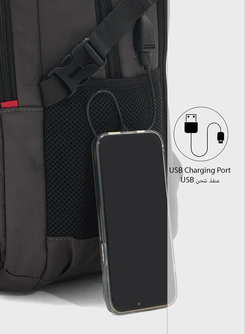 Seventy Five Padded Spacious Backpack With Laptop Compartment