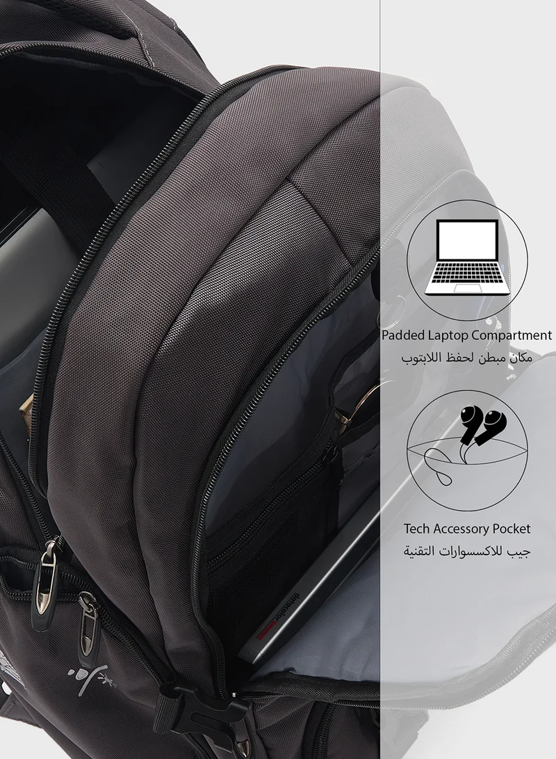 Seventy Five Padded Spacious Backpack With Laptop Compartment