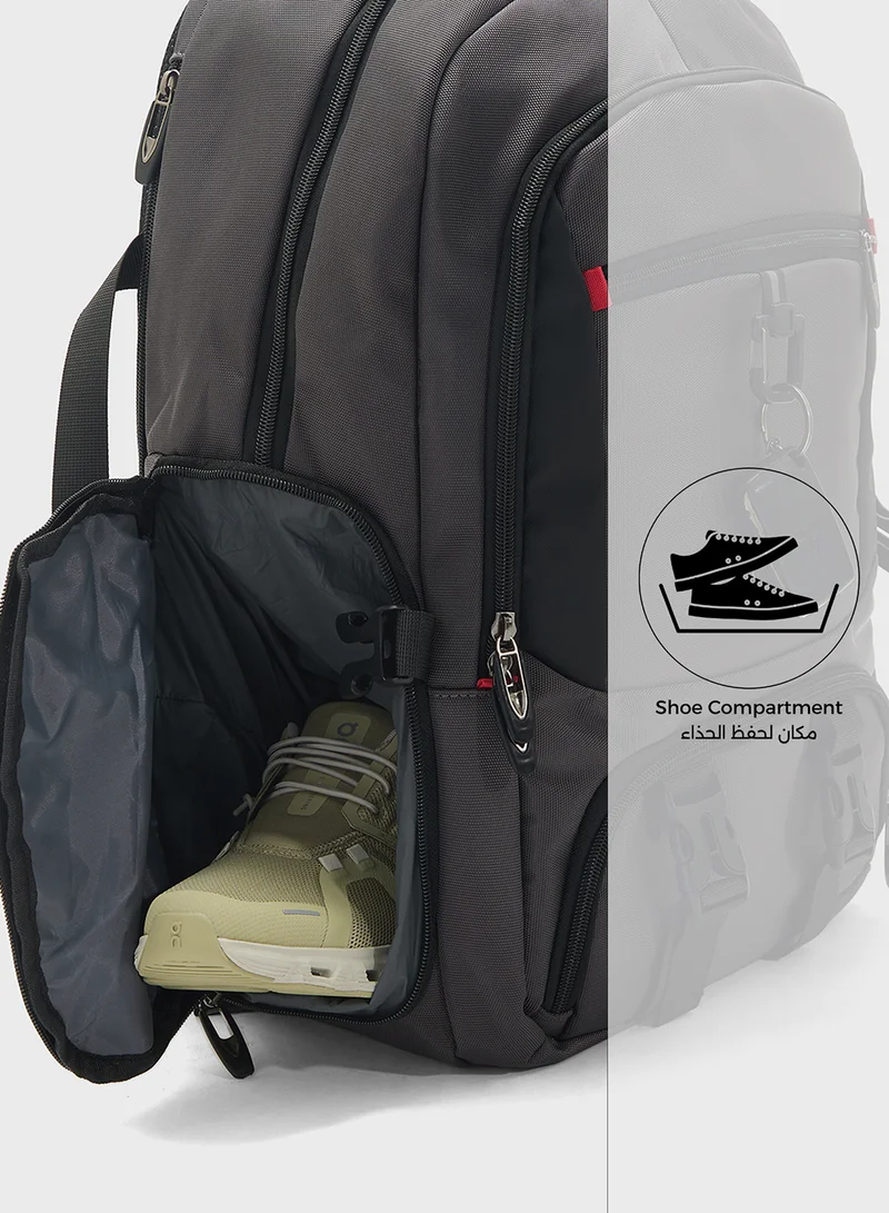 Seventy Five Padded Spacious Backpack With Laptop Compartment