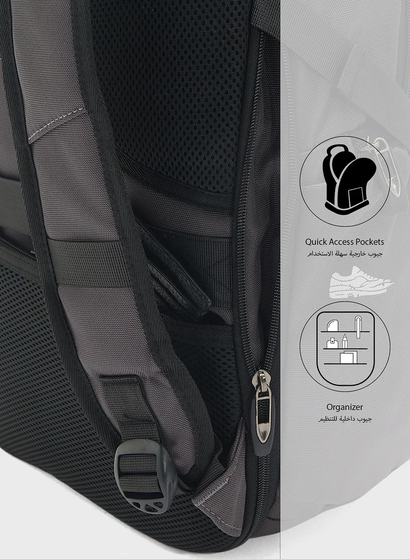 Seventy Five Padded Spacious Backpack With Laptop Compartment