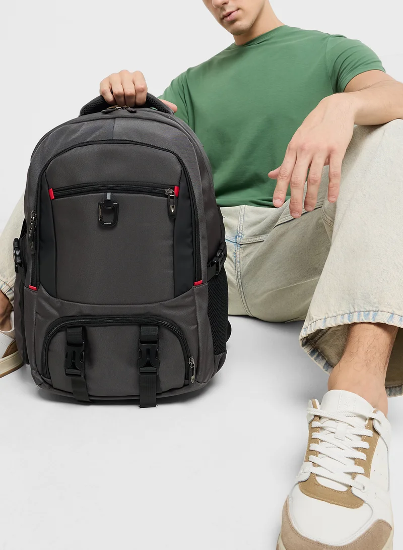 Seventy Five Padded Spacious Backpack With Laptop Compartment