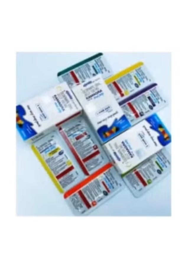 مجموعة كاما الأصلية للعناية بالجسم بالأعشاب الطبيعية - عبوة من 3 علب سهلة الفتح تحتوي على 21 كيسًا منعشًا