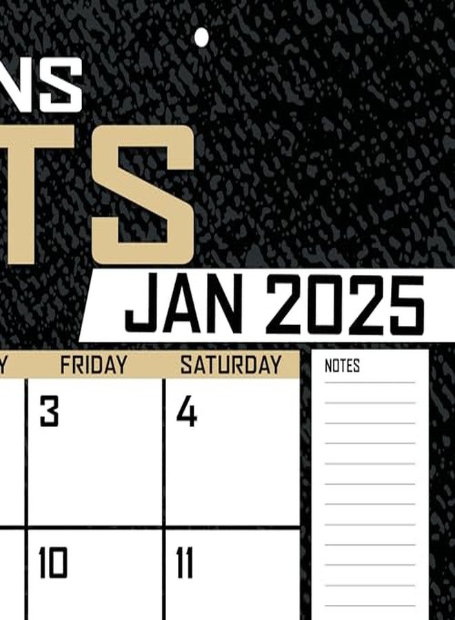 Turner Licensing TURNER SPORTS New Orleans Saints 2025 22x17 Desk Calendar (25998061544) - Image 4