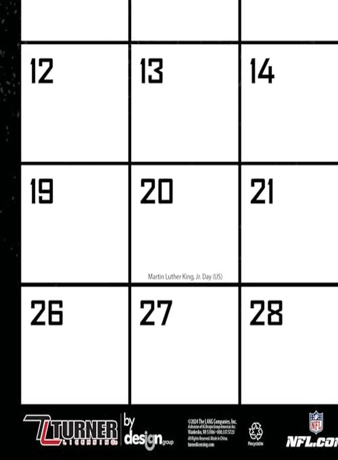 Turner Licensing TURNER SPORTS New Orleans Saints 2025 22x17 Desk Calendar (25998061544) - Image 3