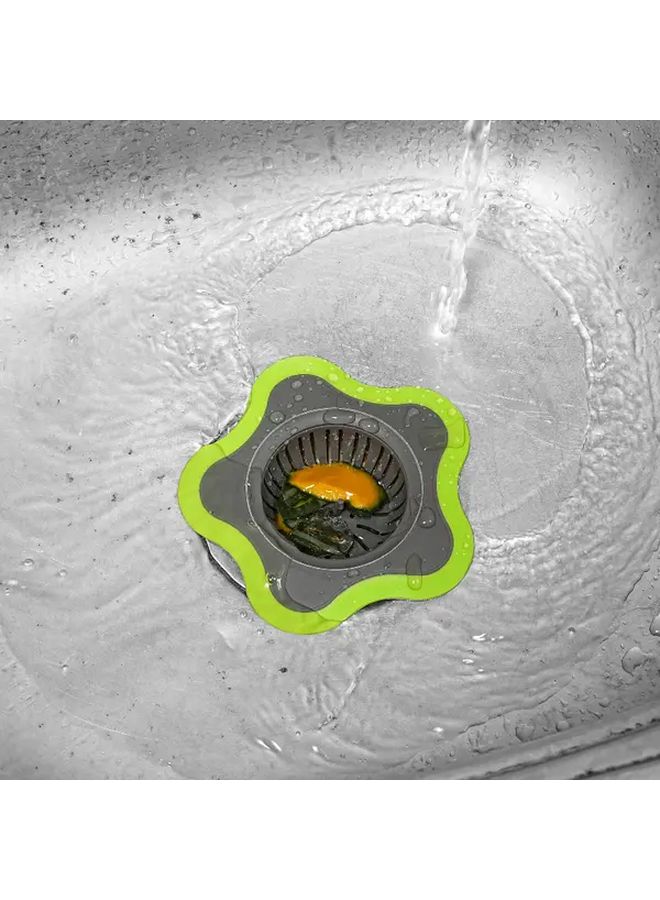 Red Anti-Clogging Kitchen Sink Drain Filter Easy Installation Heavy Duty Clog - Image 5