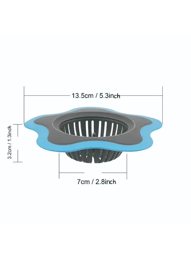 Red Anti-Clogging Kitchen Sink Drain Filter Easy Installation Heavy Duty Clog - Image 4