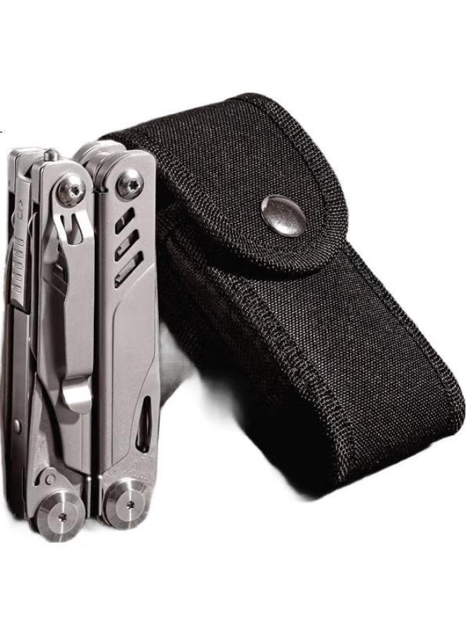 Supfire Q1 Outdoor Tool Pliers, Multifunctional Knife, Emergency Rescue Combination Folding Tool Pliers, Wrench, Small Knife, Tactical Pliers - Image 3