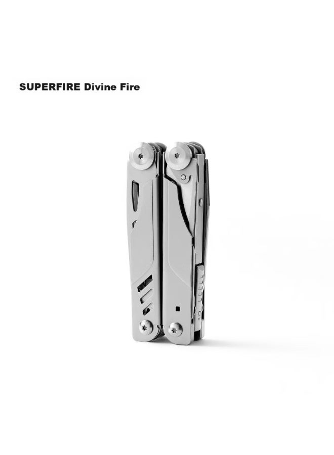 Supfire Q1 Outdoor Tool Pliers, Multifunctional Knife, Emergency Rescue Combination Folding Tool Pliers, Wrench, Small Knife, Tactical Pliers - Image 4