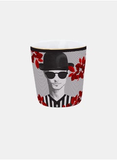 Baci milano ESPRESSO CUP MR. BLACK - PORCELAIN DIAM. 5,5 cm H 7 cm 