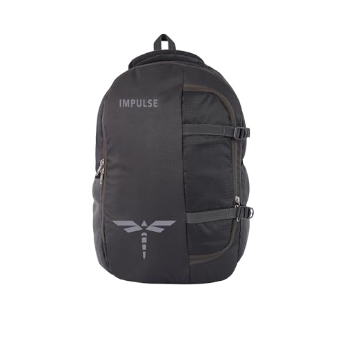 Impulse IMP Omega 35L Laptop Backpack/Office Bag/School Bag/College Bag/Business Bag/Travel Backpack Water Resistant Fits Up to 16 Inch Laptop with 1 Year Warranty (Grey) - Image 1