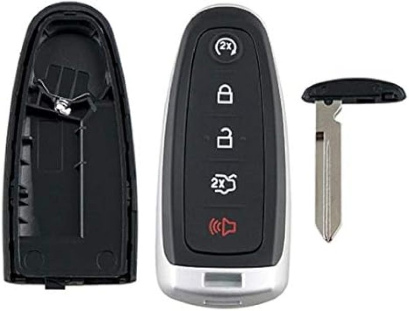 Car Remote Key: Black Keyless Entry Remote - Replacement Key Fob for Ford Vehicle Owners - Image 3
