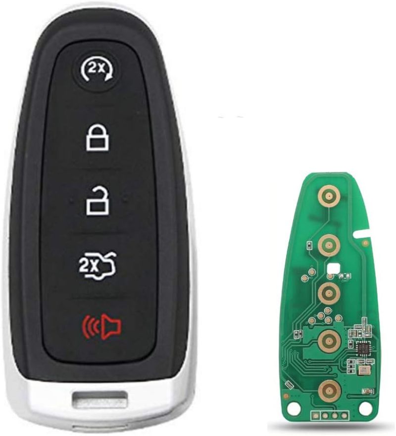 Car Remote Key: Black Keyless Entry Remote - Replacement Key Fob for Ford Vehicle Owners - Image 1