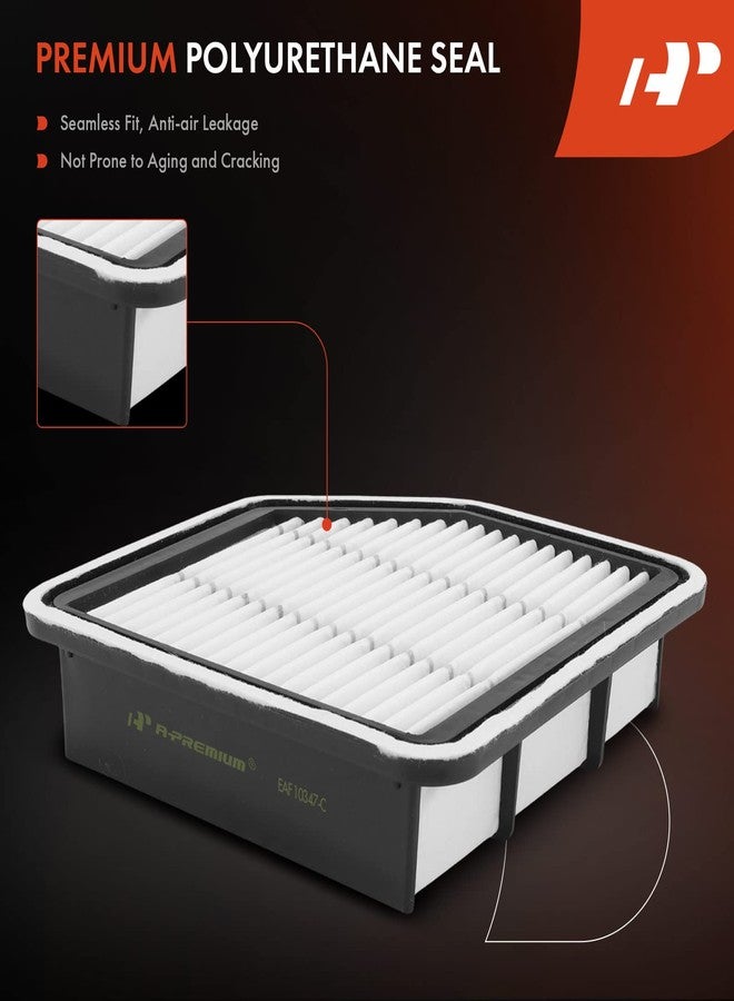 أ-بريميوم فلتر هواء محرك A-Premium ثنائي القطع متوافق مع لكزس GS350، GS430، IS250، IS350، موديلات 2006-2015، لوحة صلبة، رقم الاستبدال: 17801-31110 - Image 5