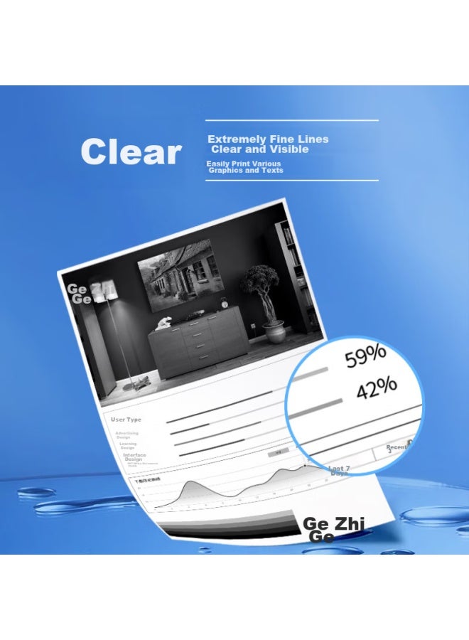 Gehzige M232dw Toner Cartridge, W1370a Toner Cartridge Double Pack, Compatible With Hp233dw Toner Cartridge, M208dw M233sdn M233sdw Printer, 137a Toner Cartridge Large Capacity Empty Core - Image 3