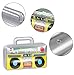 JOLLYSTYLE 6 PCS Inflatable Boombox 80s 90s Party Supplies Decorations Inflatable Boom Rappers Hip Hop BBoys Costume Accessories 165 Inches - Image 2