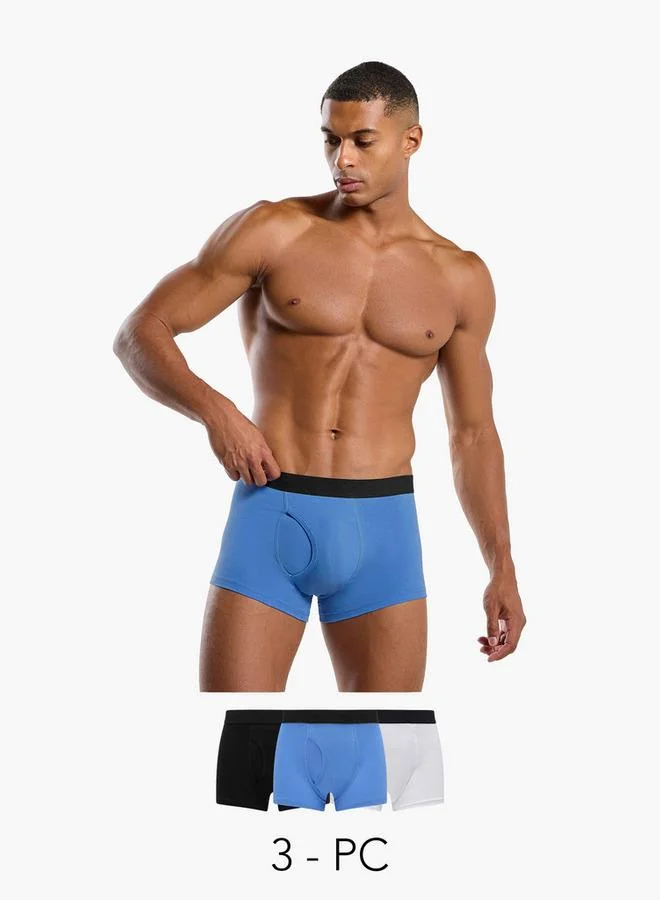 Splash FAV Men Cotton Trunks - Pack of 3