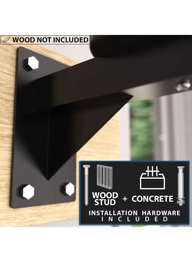 SportQ Heavy Wall Dips – Chest Wall Parallel for Triceps, Core Muscles | 180kg Steel Design with Padded Armrests & Multiple Handles | Home Gym Equipment - Image 3