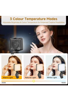Generic 80 LED Selfie Light, Phone Light with Clip & 1/4 in Screw Hole, Portable Light with 3 Light Modes, Rechargeable Clip Fill Video Conference Light Selfie Panel Light for Phone/Camera/iPad/Laptop/TikTok  - Image 2