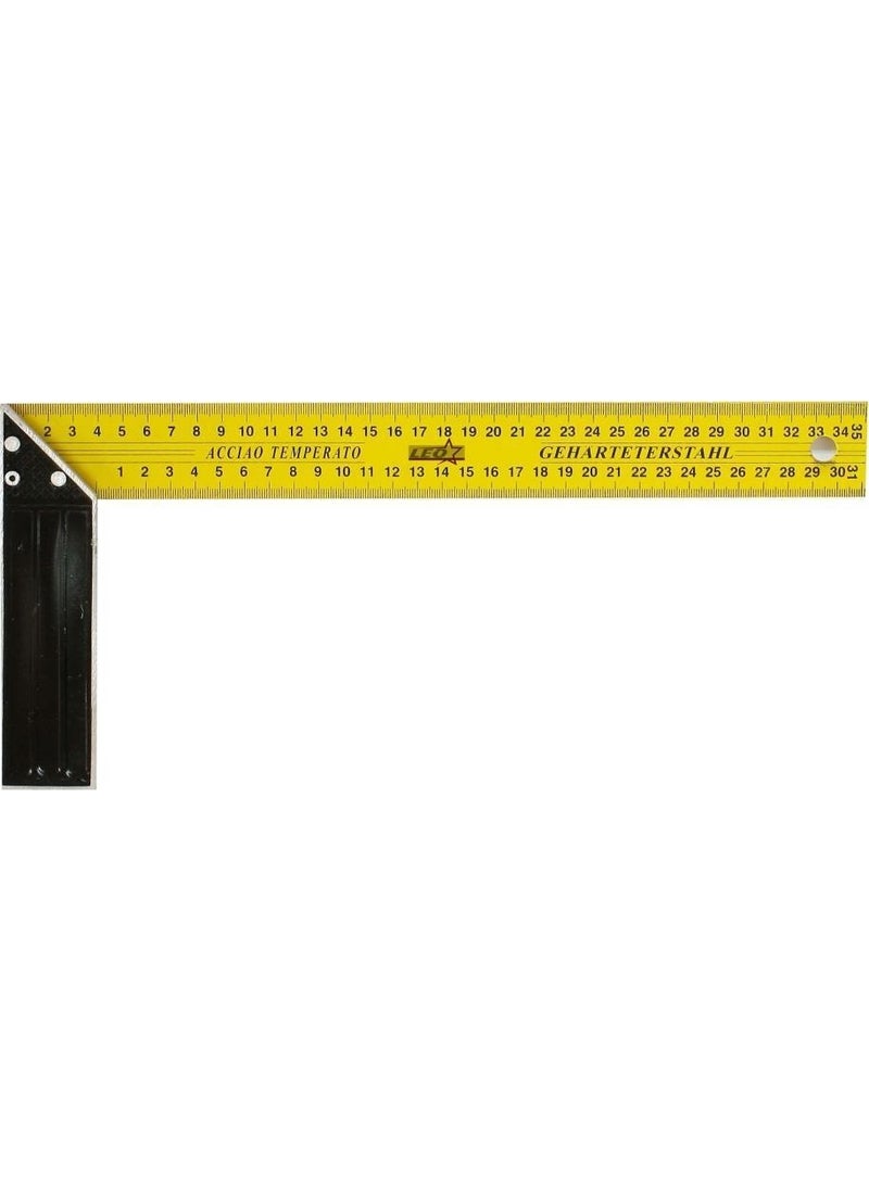 LEO 2 Pieces of carpenter's square 250 mm 