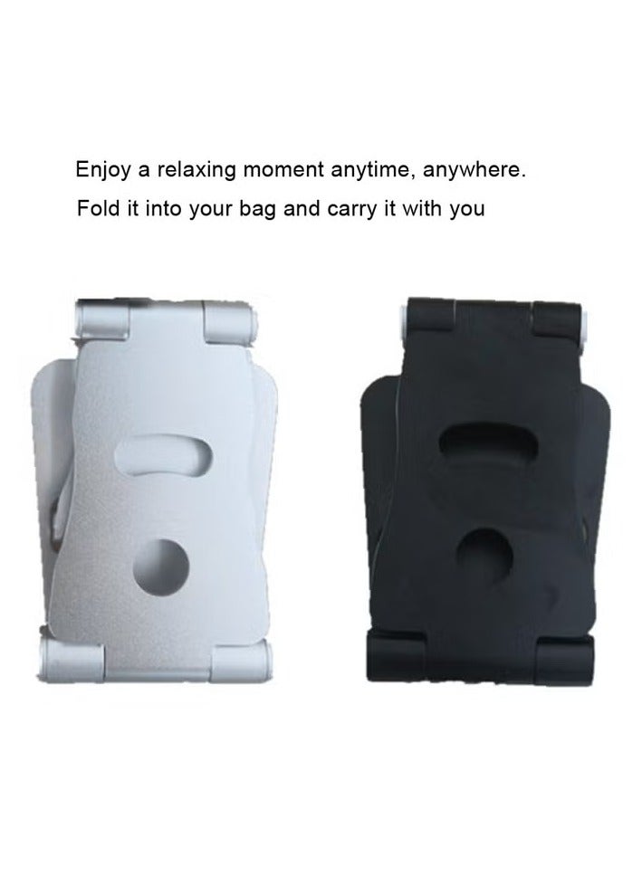 Office Desk Phone Stand Holder For iPhone Silver. - Image 4