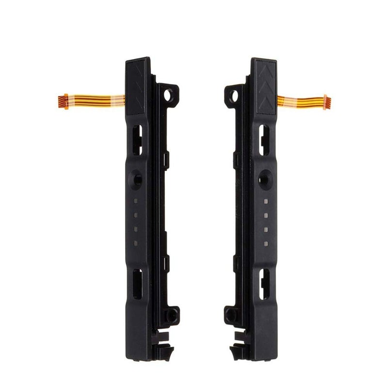 GGZone Left Right Slide Rail Replacement Slider Rail with Sensor Flex Cable for Nintendo Switch Joy Con Controller L R Switch Middle Button Holder - Image 1