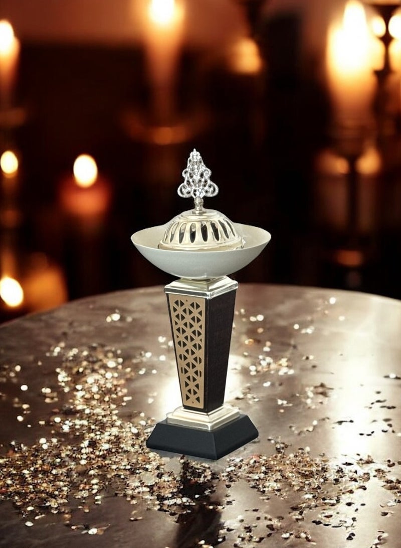 OLUDENIZ Luxury Arabic Bakhoor Burner Collection – Premium Incense Holders with Oriental Calligraphy - Image 2