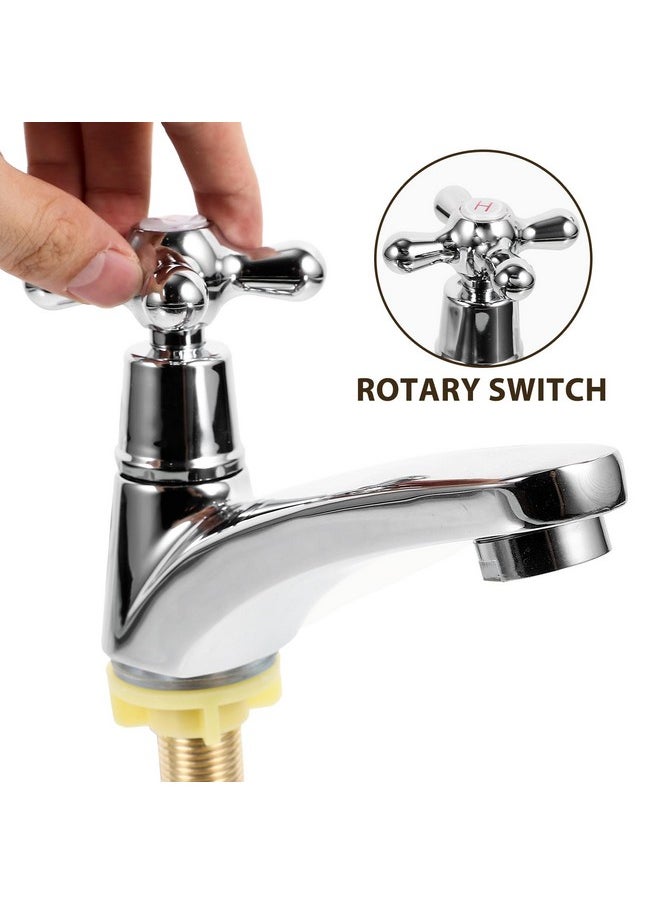 UKCOCO Faucet Hot Water Basin Cold Water Tap, Bathroom Sink Face Bathroom Taps Separate Hot and Cold Taps Bathroom Sink Single Hole Set Copper, 12.50X12.00X4.20CM - pzsku/ZA5EFDAC668FBE0227CF6Z/45/_/1740982950/0e5332b1-3d1b-4541-afb0-41d94777e03f