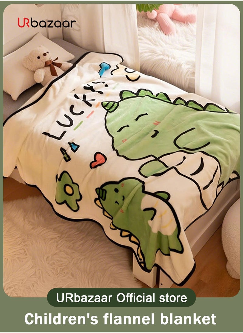 Kids Baby Blanket Unisex Newborn, Super Soft Comfy Little Dinosaur Blanket, for Toddler Baby Nursery Bed Blankets Stroller Crib Shower Gifts, （Little Dinosaur 39 x 55 Inch）