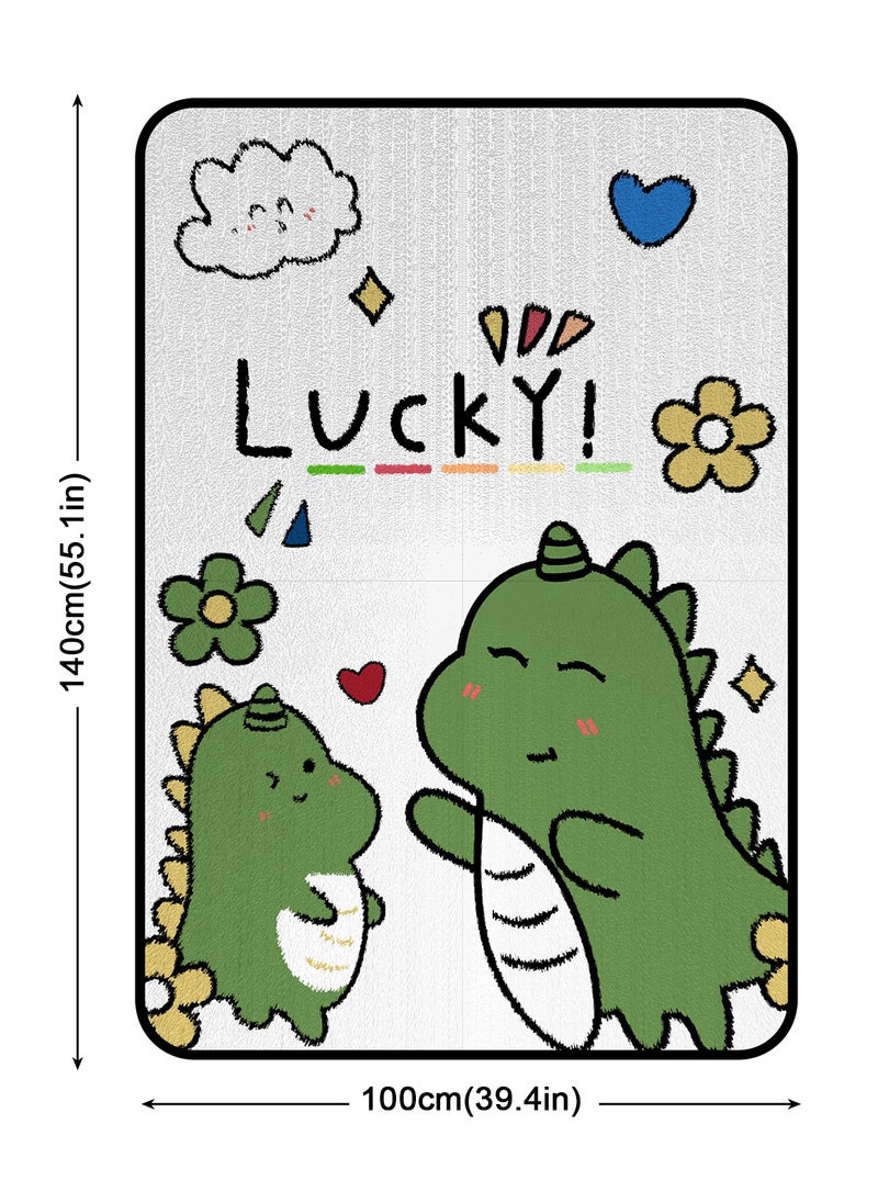 Kids Baby Blanket Unisex Newborn, Super Soft Comfy Little Dinosaur Blanket, for Toddler Baby Nursery Bed Blankets Stroller Crib Shower Gifts, （Little Dinosaur 39 x 55 Inch）