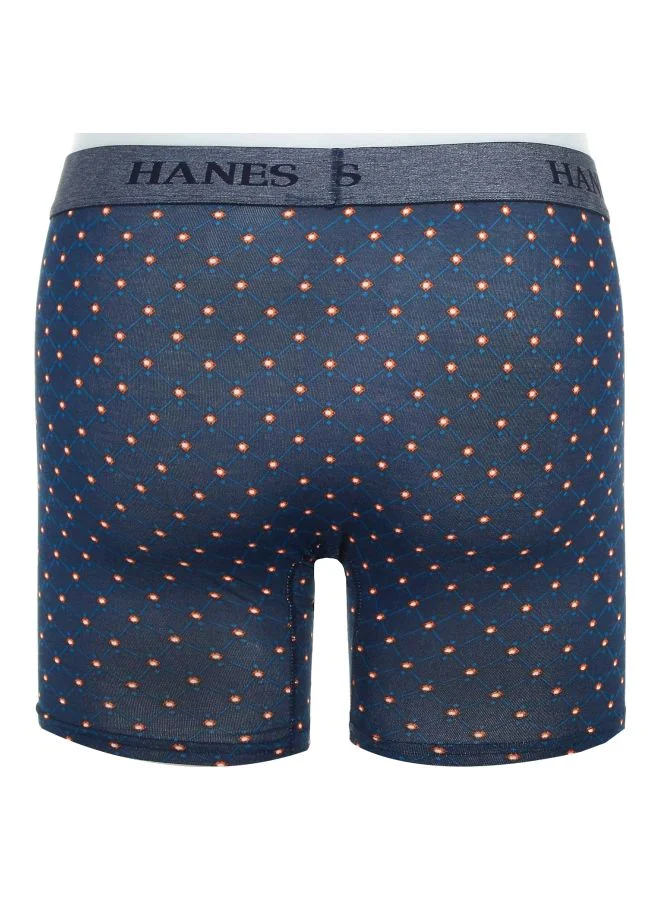 Hanes Assorted Hanes Mens 4 Pack Ultimate Stretch Boxer Brief for Men | Best Price UAE