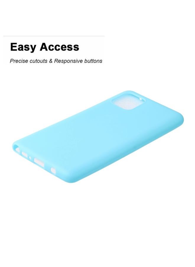 زبون جراب لهاتف Galaxy M60S/A81/Note 10 Lite مصنوع من مادة TPU بلون سادة غير لامعة - Image 3