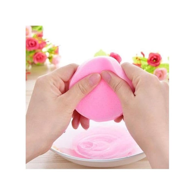 Hivey Magic Makeup Sponge Puffs - Set of 12 Pieces - Image 4
