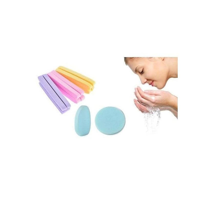 Hivey Magic Makeup Sponge Puffs - Set of 12 Pieces - Image 2