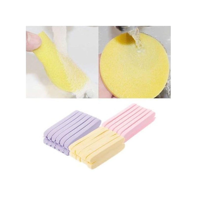 Hivey Magic Makeup Sponge Puffs - Set of 12 Pieces - Image 3