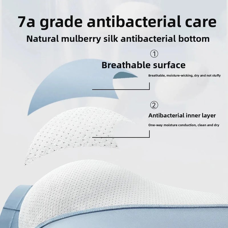 Men''s Underwear 2025 New Mulberry Silk Bacteriostatic Crotch Men''s Summer Underwear Skin-friendly Breathable Traceless Men''s Underwear - Image 4