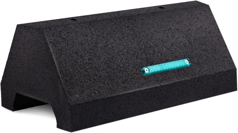 HIGHCRAFT STC-10 Rooftop Pipe Support Block- Sleeper Curb Replacement- Solid Conduit Standoff Cradle- 750 lb. Capacity- 5-3/4 x 9-3/4 in., High Grade Recycled Rubber - Image 1