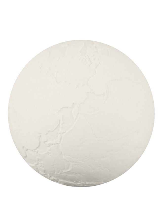 نيبمينينت ضوء بتصميم لوحة ثلاثية الأبعاد على شكل أرض أبيض 16 x 13.5 13.5سنتيمتر