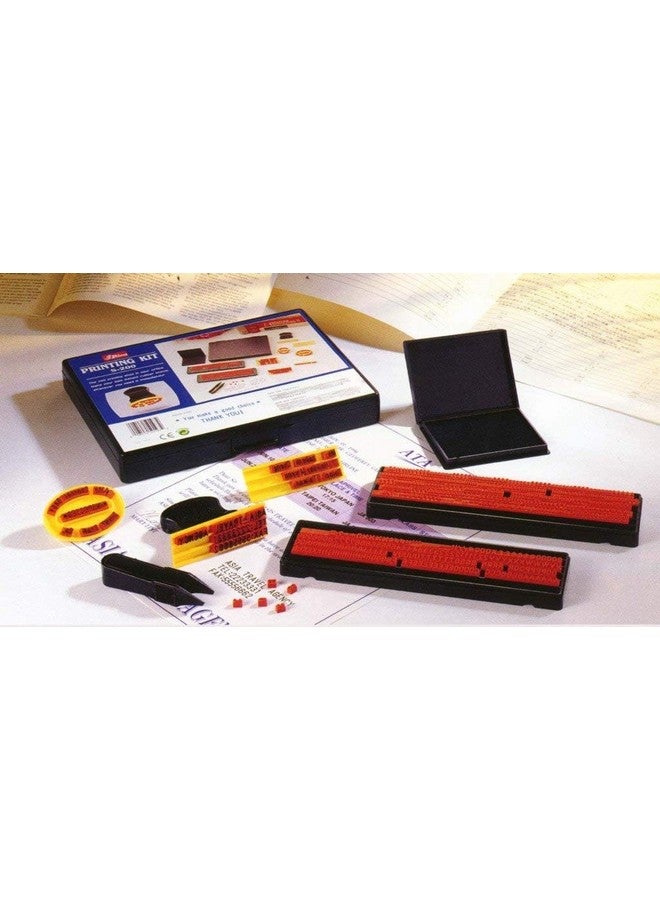 شايني مجموعة طوابع مطاطية لامعة S-100 (أسود وبني) - Image 2
