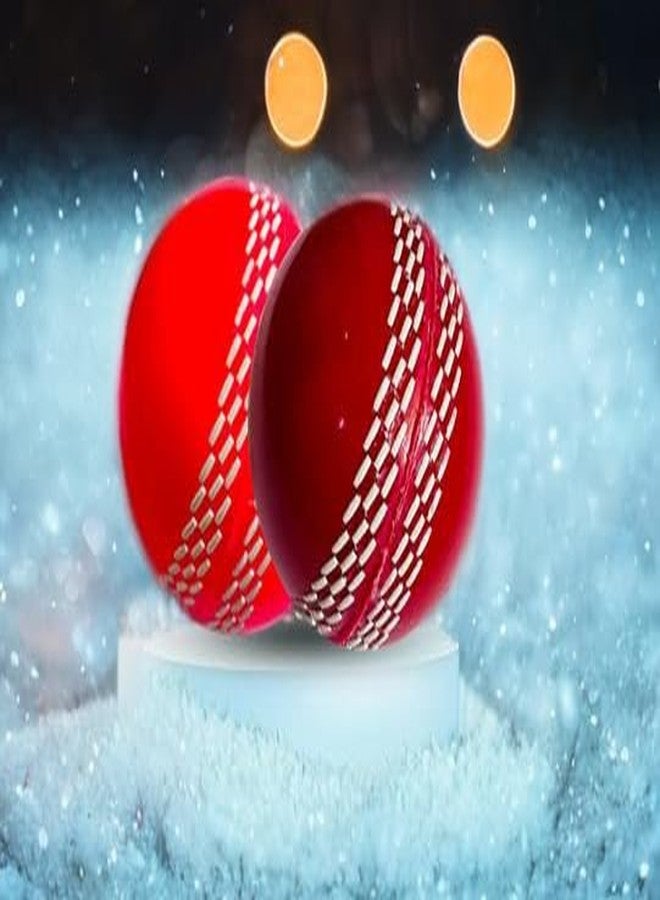Fazzul Cricket Ball Wind Ball Synthetic Rubber Ball Pack of 2 (HHWB) - Image 1